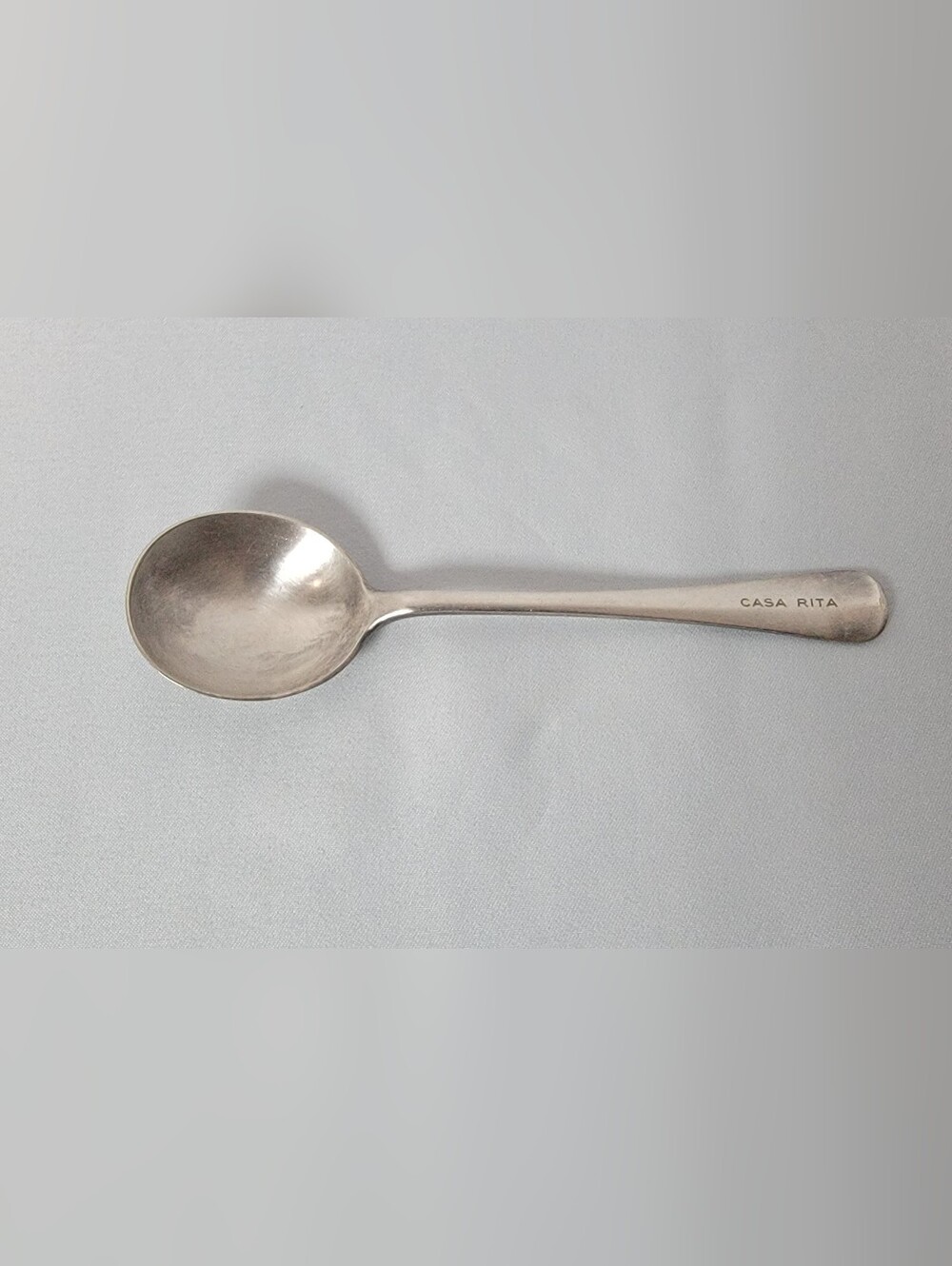 Tiffany + Co. Silver Plated Soup Spoon From Casa Rita 1920's
